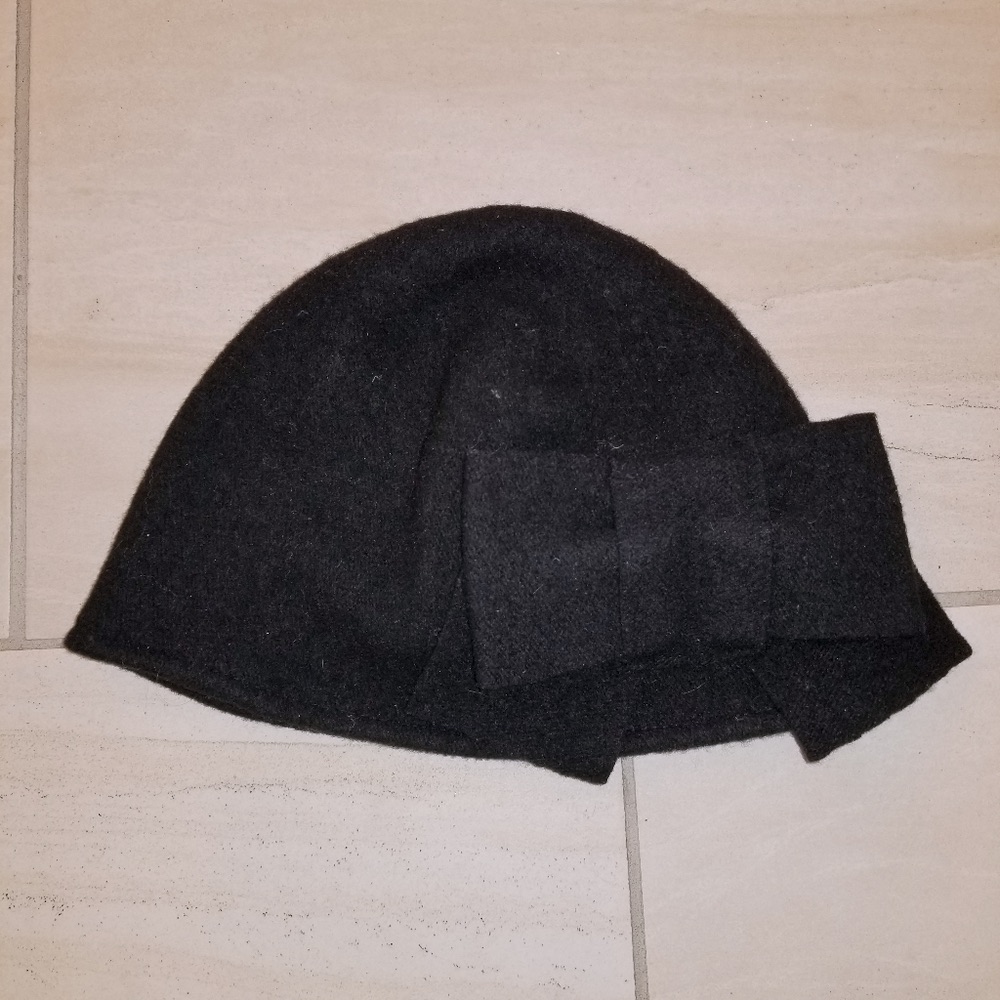 Wool With Bow Hat
